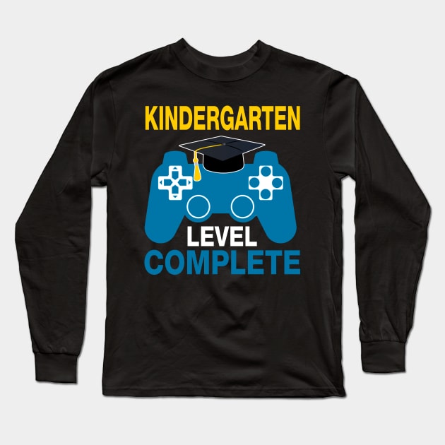 2019 Kindergarten Graduation Shirt Gamer Graduation Gifts Long Sleeve T-Shirt by crosszcp2